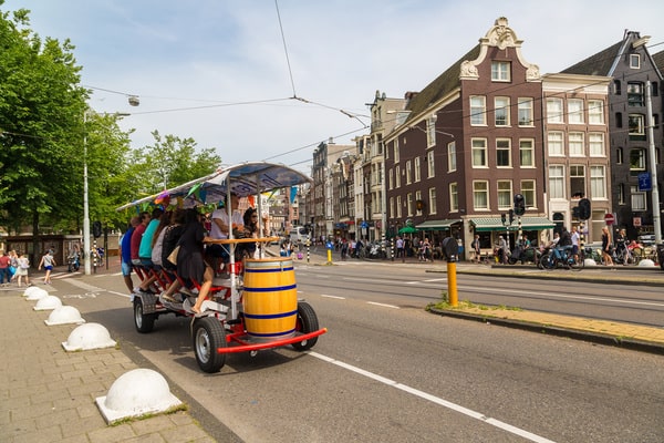 JGA Amsterdam - Coole Bier-Bike Tour