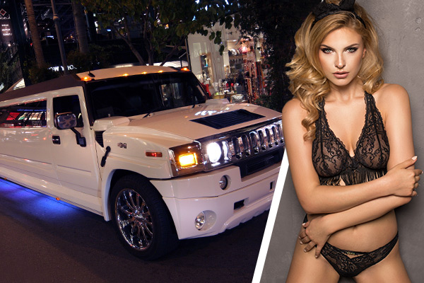 HUMMER Limousine beim JGA Amsterdam inkl. Strip Show