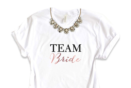 Team Bride Shirt JGA