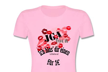 JGA Shirts Frauen - Lustig für die Braut