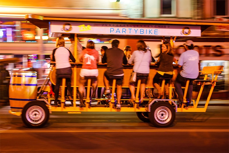 JGA Karlsruhe Bierbike