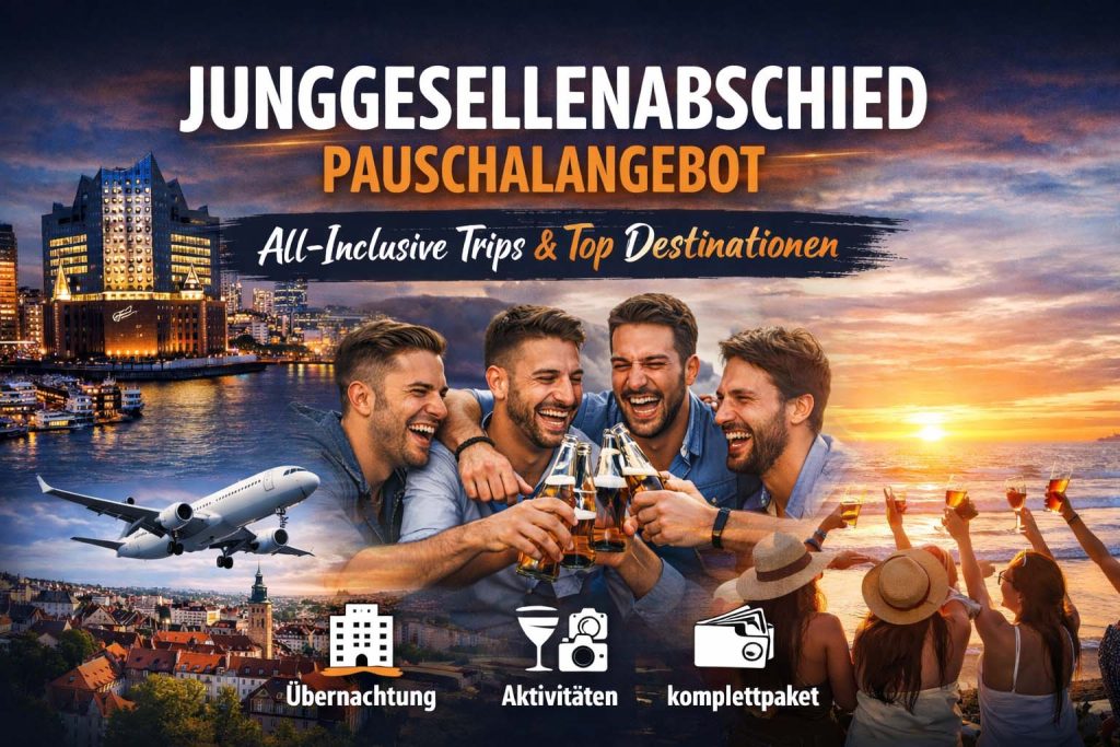 Junggesellenabschied Pauschalangebot