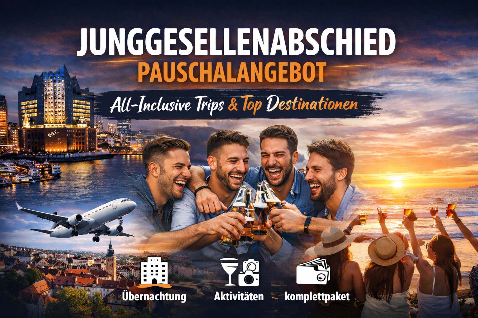 Junggesellenabschied Pauschalangebot